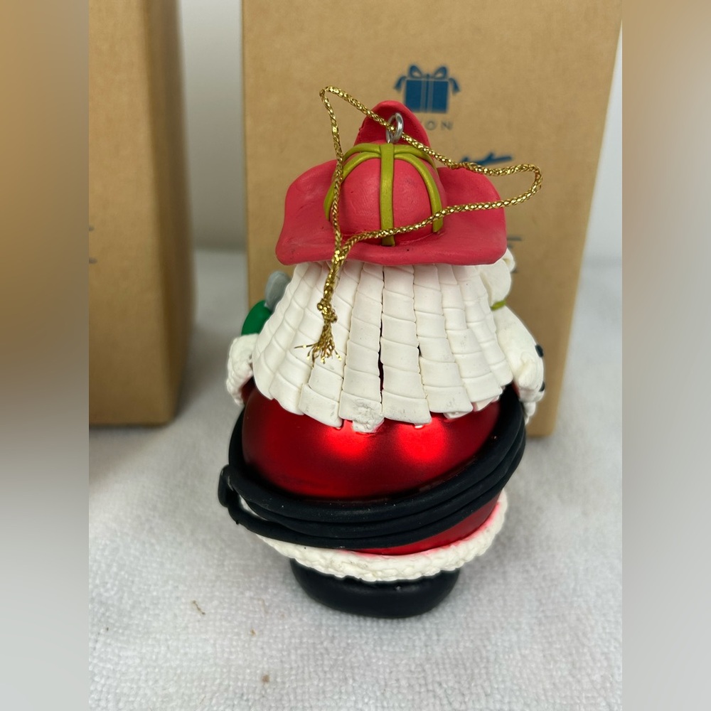 2 - Avon NOS VTG '1998' Occupational Santa Ornaments (Nurse & Fireman) - Picture 11 of 17